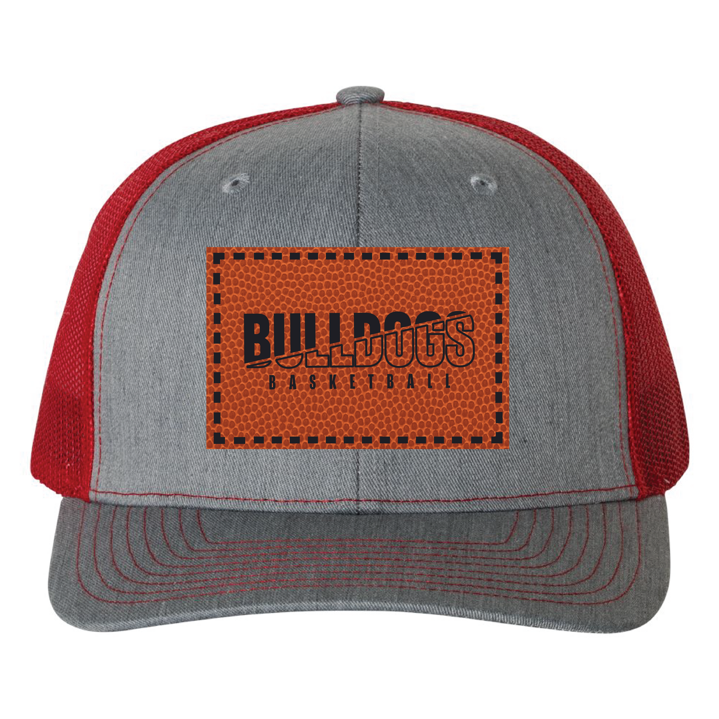 Bulldogs : Leather Patch Trucker Hat