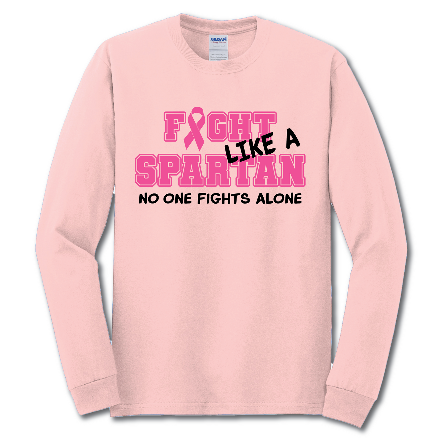 WVW Breast Cancer 2025 : Heavy Cotton Long Sleeve T-Shirt