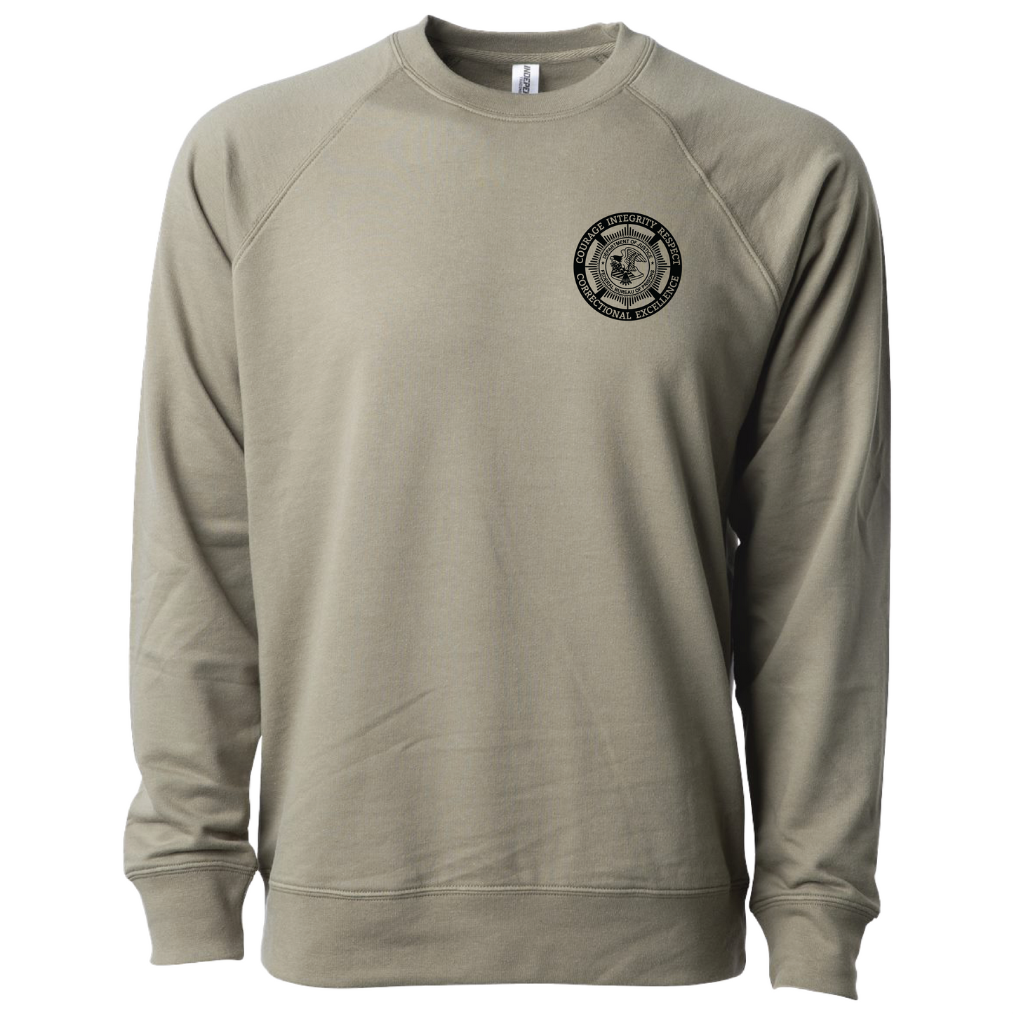 USP Employee's : Lightweight Loopback Terry Crewneck Sweatshirt