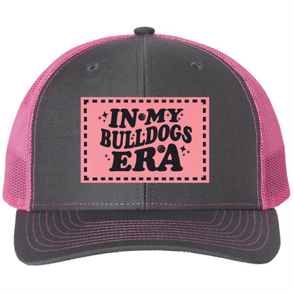 Bulldogs : Leather Patch Trucker Hat