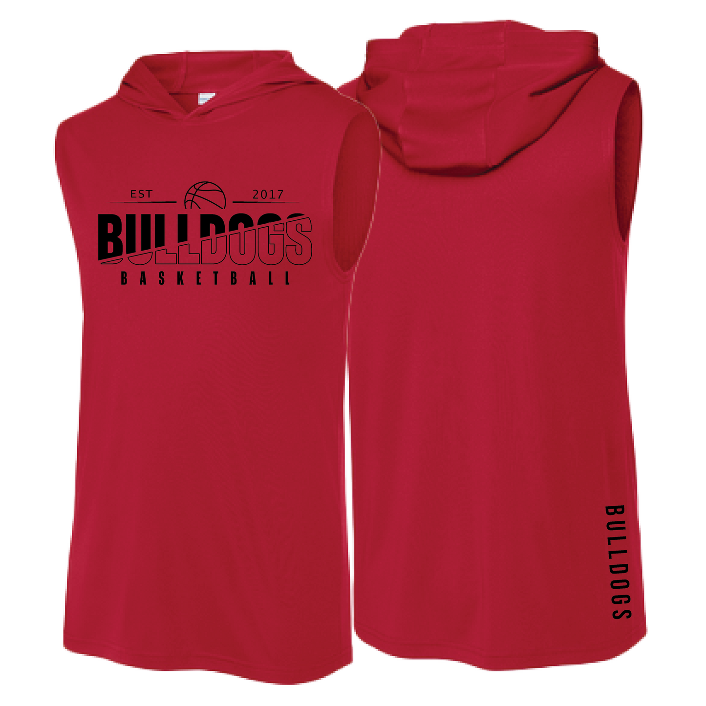 Bulldogs : Competitor Sleeveless Hoodie